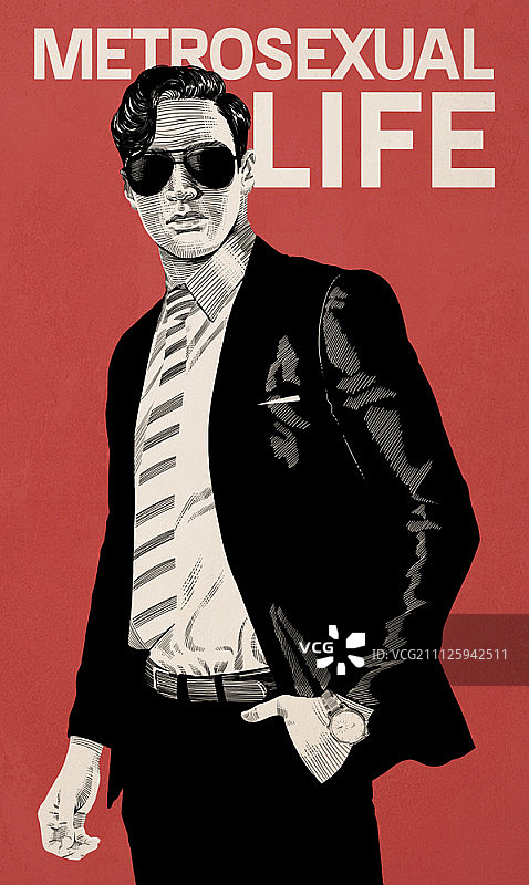 都市男人的生活图片素材