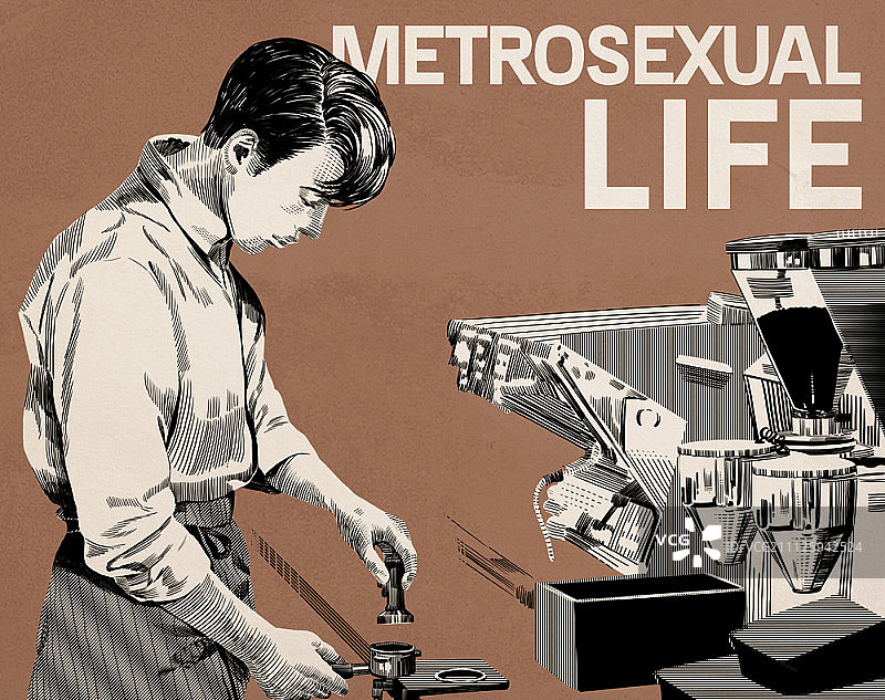 都市男人的生活图片素材