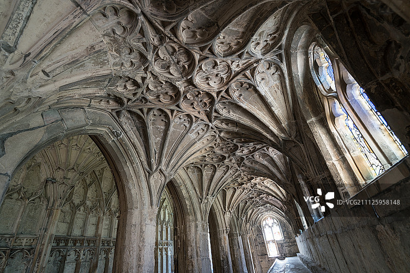 Gloucester Cathedral, UK图片素材