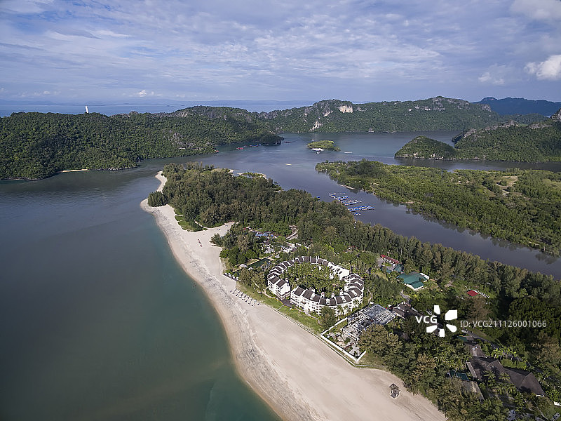 马来西亚兰卡威红树林图片素材