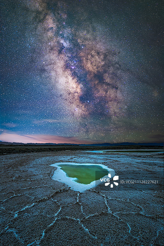 柴达木盐湖-3图片素材