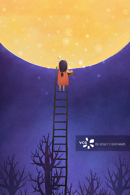 中秋-收获月光图片素材