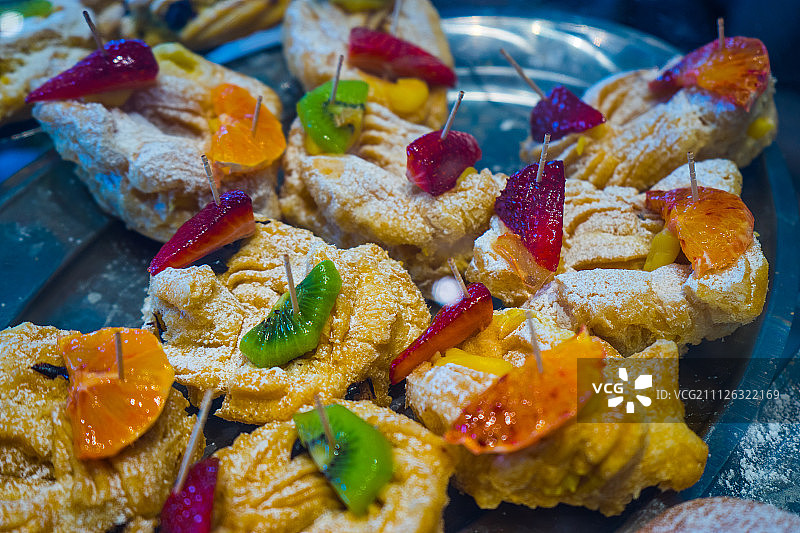 拉罗卡糕点，伊莫拉，意大利图片素材