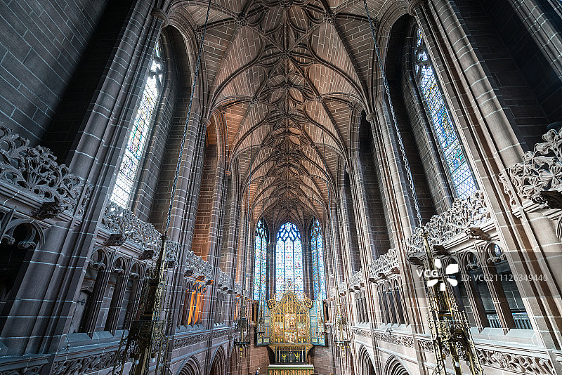 Liverpool Cathedral, UK图片素材
