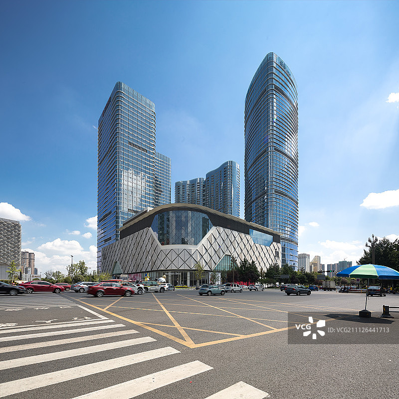 成都银泰中心图片素材