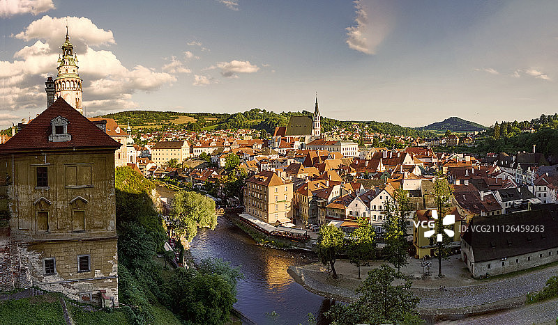 捷克克鲁姆洛夫图片素材