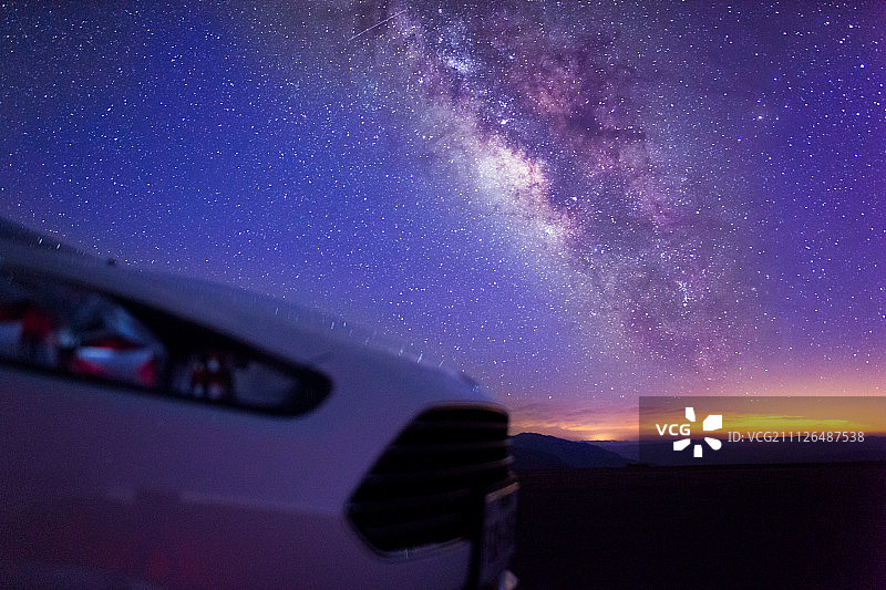 繁星闪烁的夜晚,图片素材
