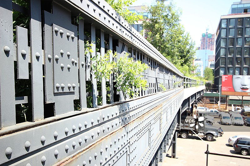 第18街高线公园图片素材