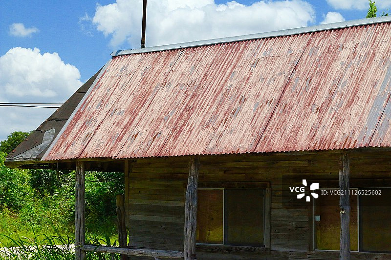 红色屋顶图片素材