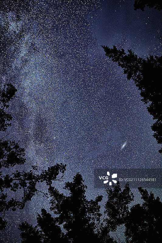 大盆地国家公园的银河图片素材