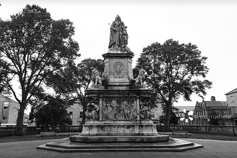 兰开斯特维多利亚女王纪念碑图片素材