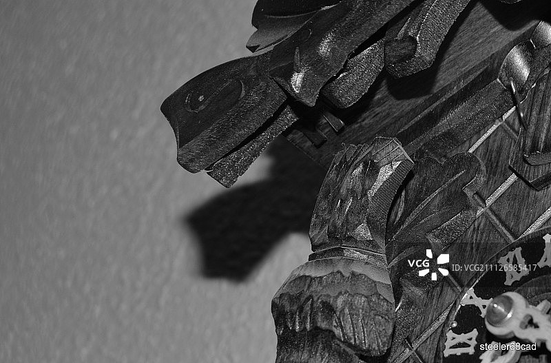 黑白布谷鸟图片素材