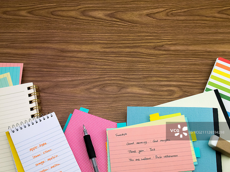 瑞典人在笔记本上学习新语言图片素材