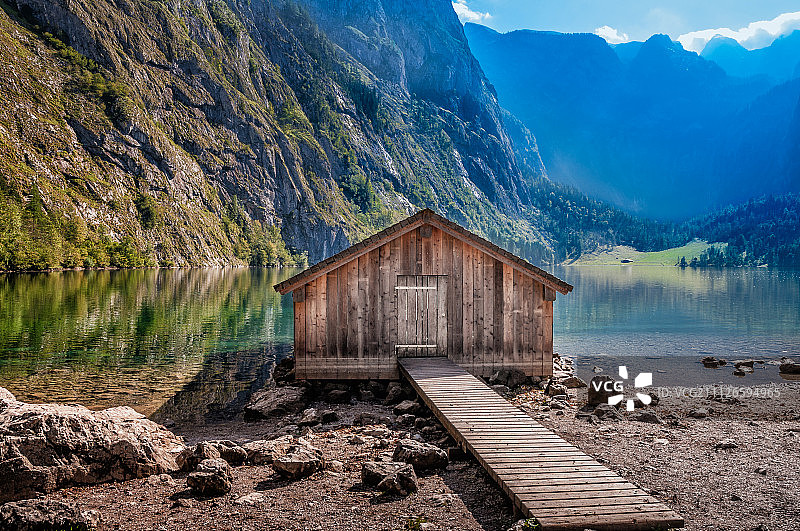 德国国王湖畔舍瑙图片素材