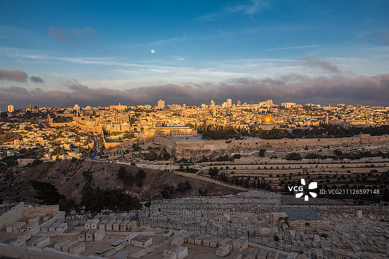 耶路撒冷城市风光图片素材