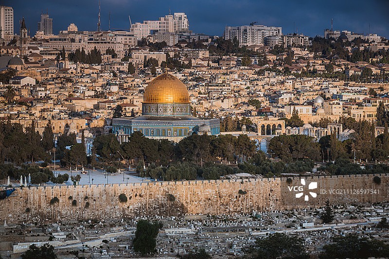 耶路撒冷圆顶清真寺图片素材