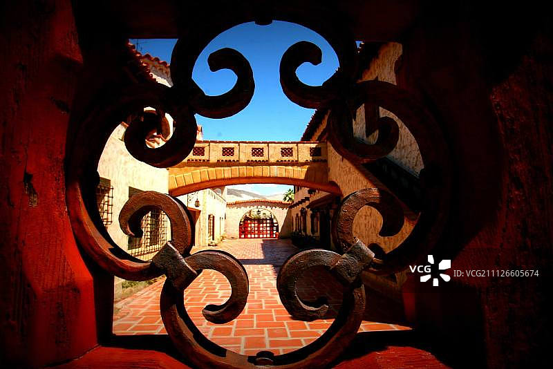 生锈的金属特写图片素材