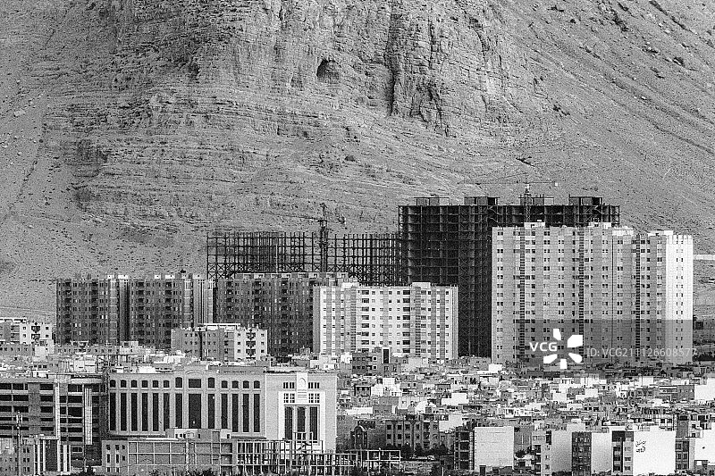 索菲山前的塔楼图片素材