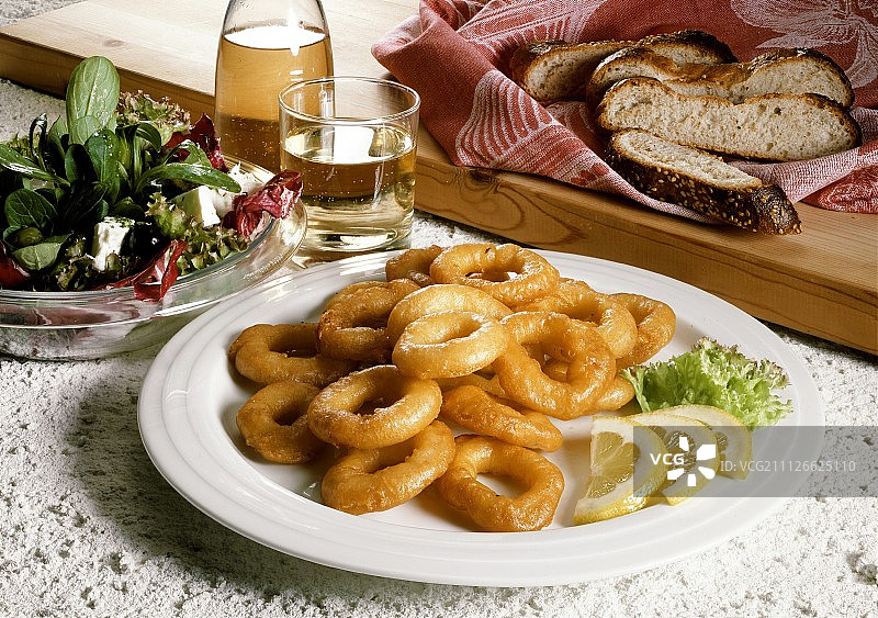 烤鱿鱼图片素材