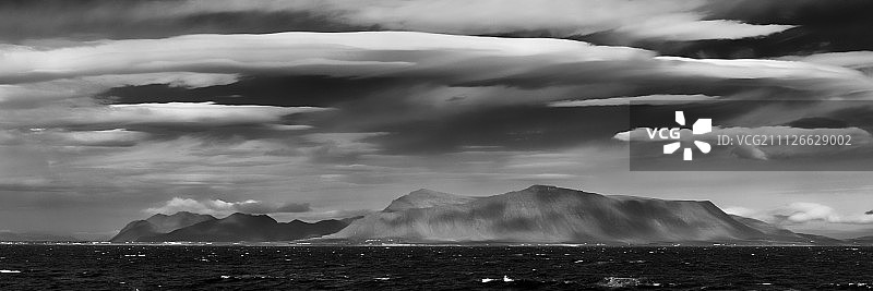 遥远的海岸线图片素材