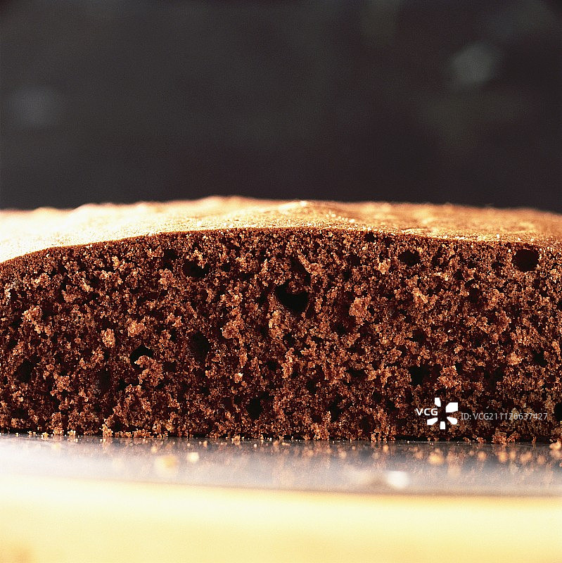 巧克力海绵蛋糕图片素材