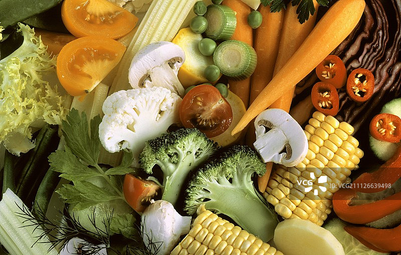 什锦生蔬菜图片素材