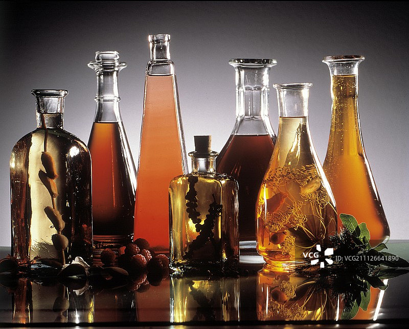 多种醋和油图片素材