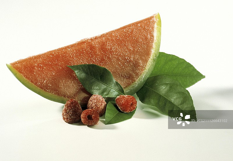 覆盆子西瓜冰沙图片素材