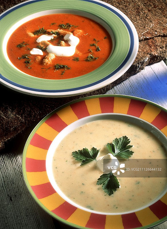 土豆番茄汤图片素材