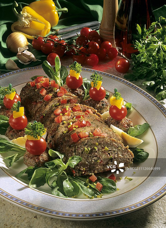 酿肉卷图片素材