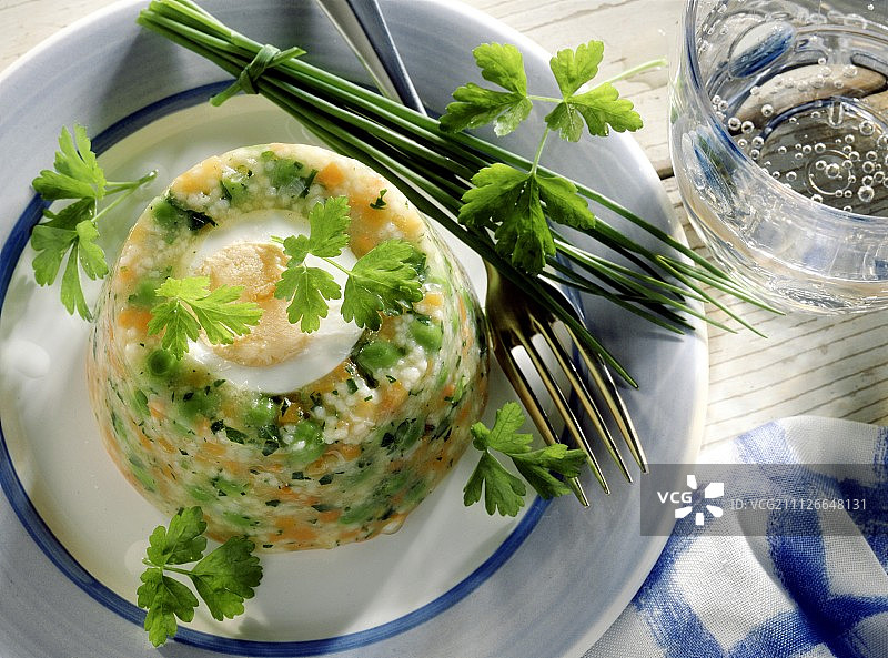 蔬菜粗麦粉馅饼图片素材