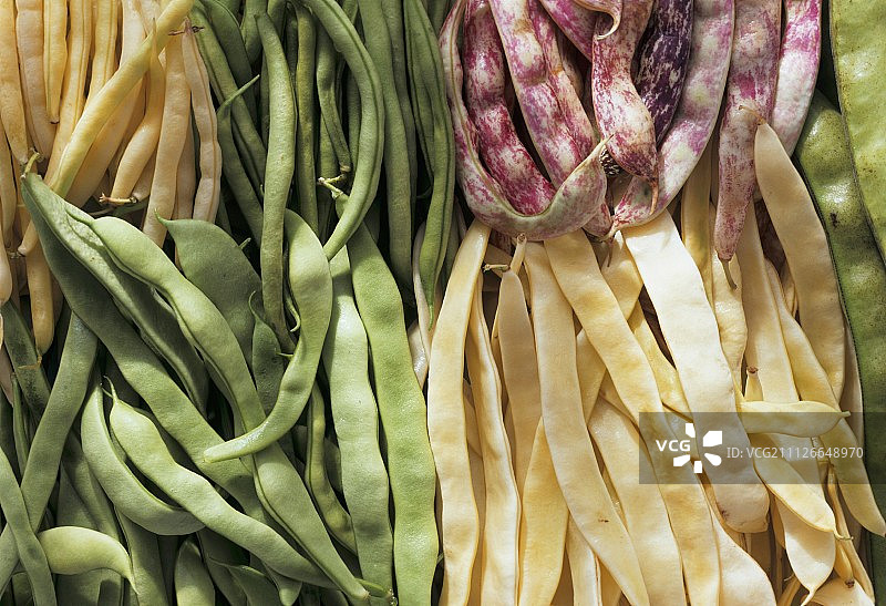 各种豆类（特写）图片素材