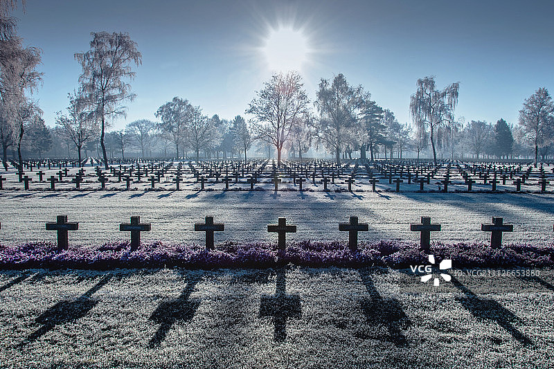 德国战争公墓图片素材