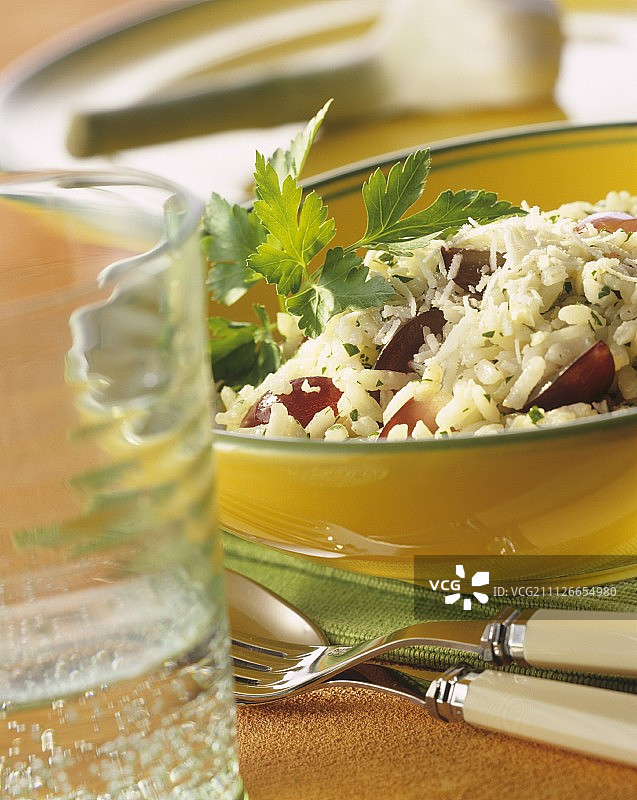 葡萄烩饭，意大利威尼托图片素材