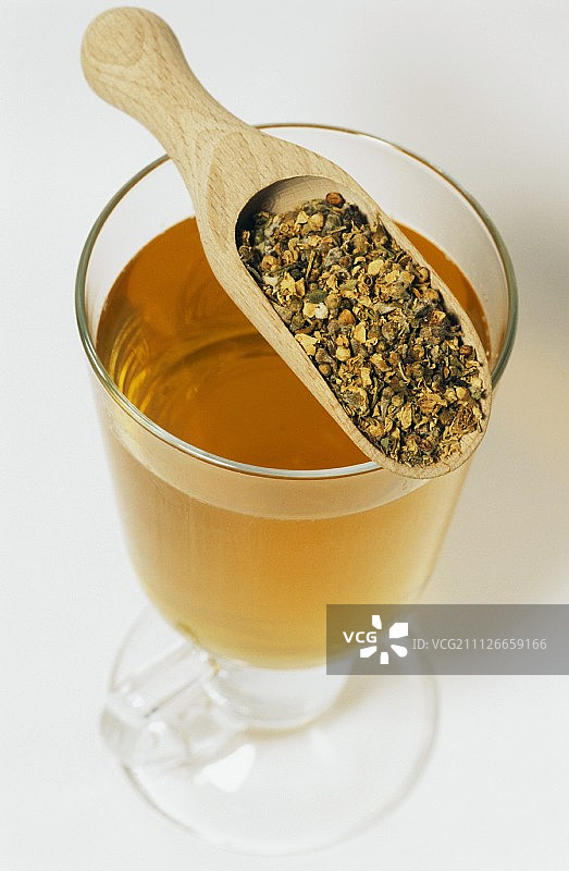 山楂茶与干花图片素材