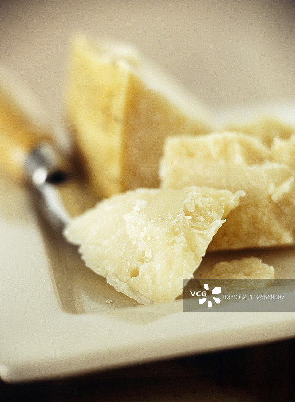 帕尔马干酪碎块图片素材