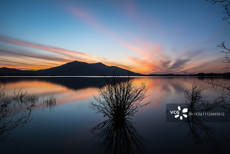 基拉尼湖群图片素材