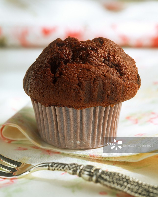 巧克力松饼图片素材