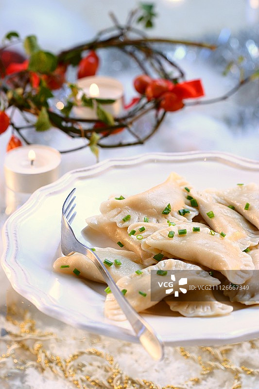 小扁豆馅饺子图片素材