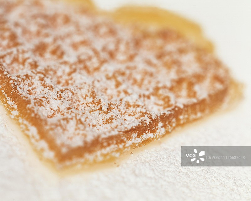 糖粉华夫饼图片素材