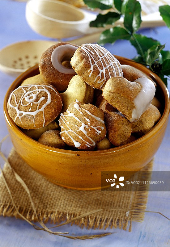 圣诞蜂蜜饼干（波兰）图片素材