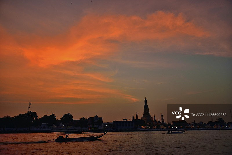 泰国宫殿日出图片素材