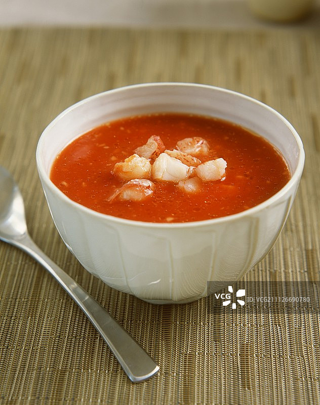 龙虾番茄冷汤图片素材