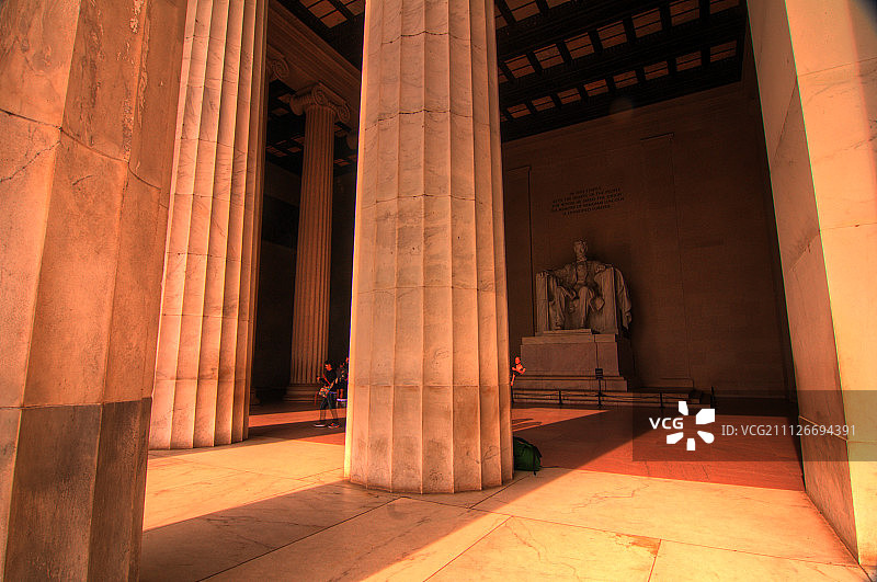 林肯纪念堂图片素材