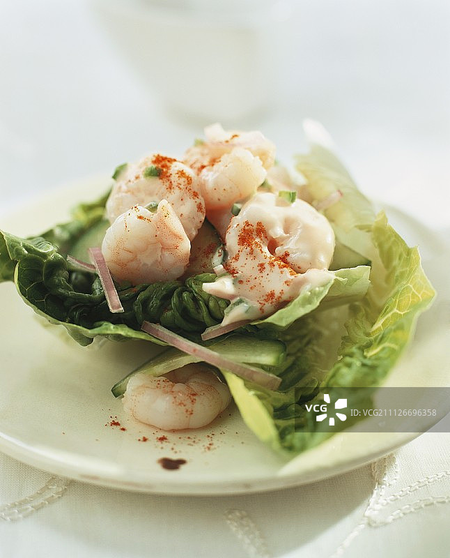 香辣虾仁鸡尾酒图片素材