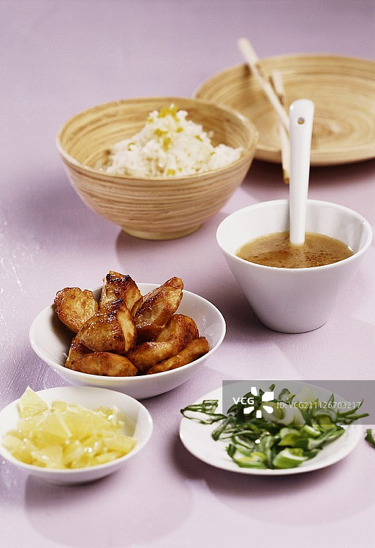 柠檬鸡胸肉食材图片素材