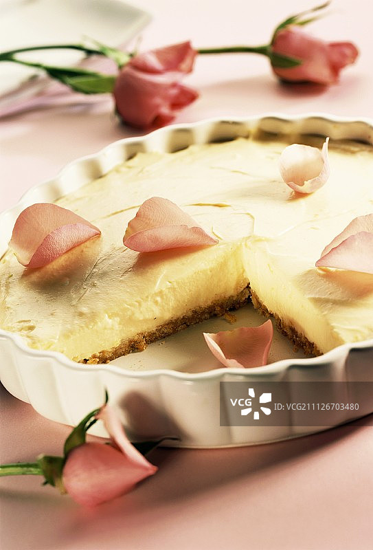 佐伯克（面包干）底芝士蛋糕图片素材