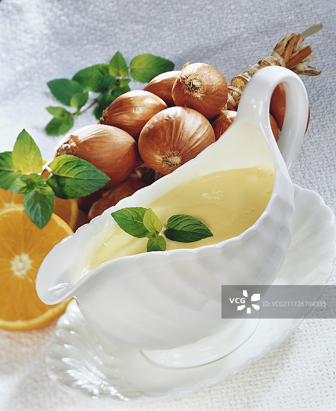 薄荷葡萄酒咸味酱图片素材