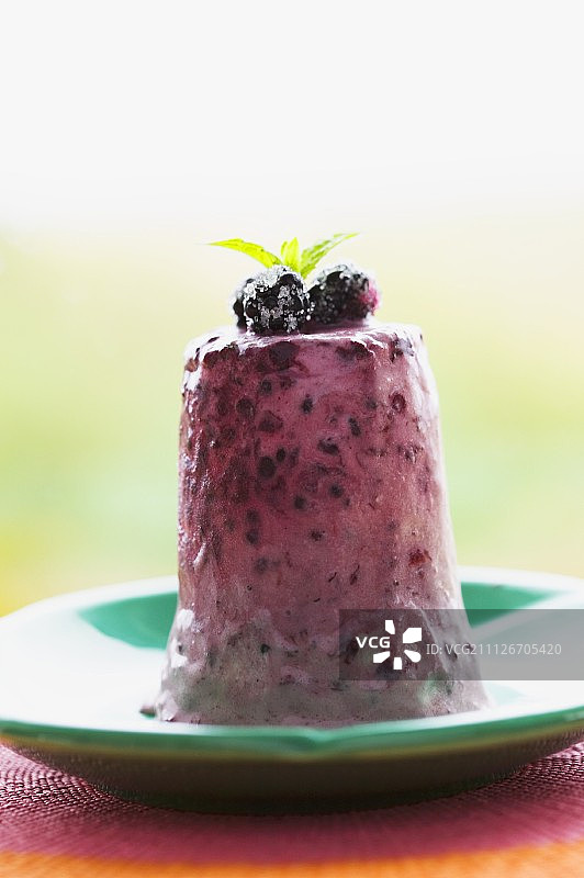 黑莓芭菲图片素材