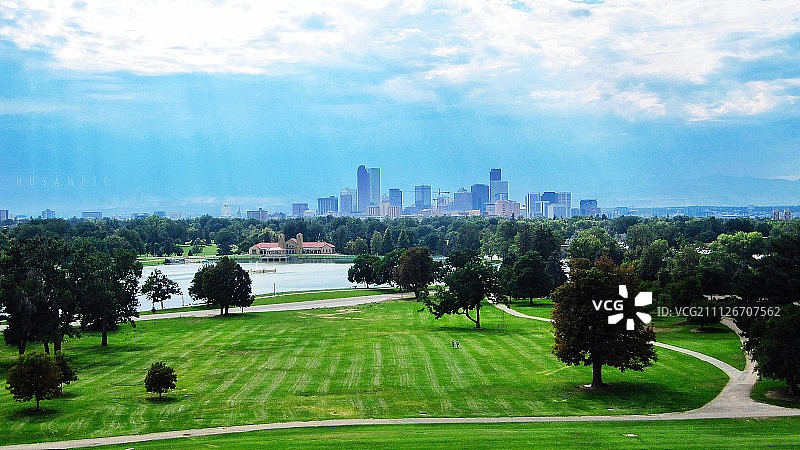 美国科罗拉多州丹佛市图片素材
